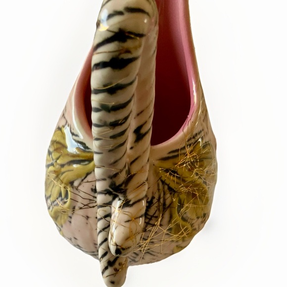 VINTAGE HULL 1955 FLITE POTTERY SIGNED - Picture 4 of 6